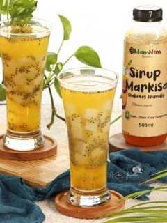 Foto resep Es Sirup Markisa
