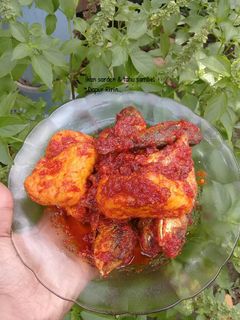 Foto resep Ikan sarden dan tahu sambel