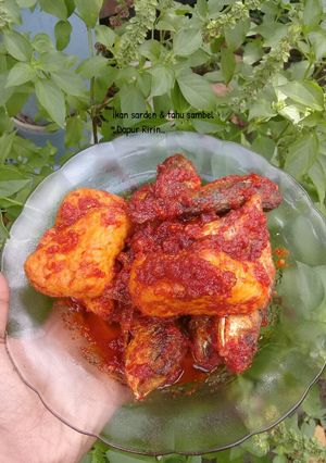 Foto resep Ikan sarden dan tahu sambel