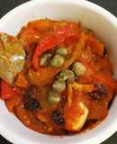 Pepperonatta (morrones en salsa) al estilo Peti