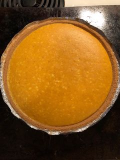 A picture of Pumpkin Cheesecake.