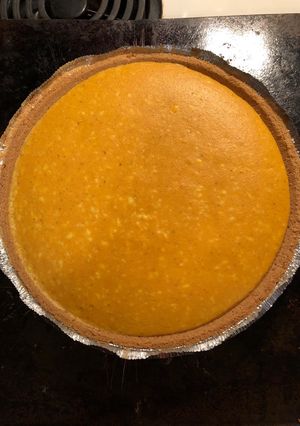 A picture of Pumpkin Cheesecake.