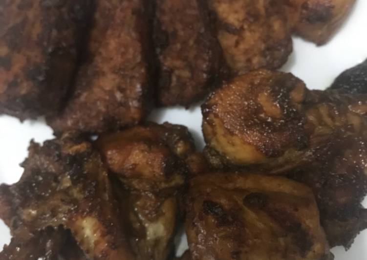 Ayam, Tempe, Tahu Bacem