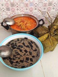 Foto resep Ketupat / Lontong sayur Labu siam