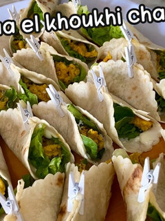 صورة لوصفة ميني شاورما للمناسبات على طريقة سناء الخوخي