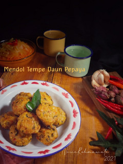 Foto resep Mendol tempe daun pepaya