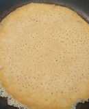 Crepa con harina de maíz. ॐ