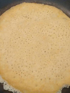 Una foto de Crepa con harina de maíz. ॐ