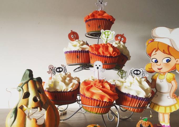 Guida passo passo a Preparare Qualsiasi notte della settimana Cupcake di Halloween