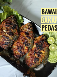 Foto resep Bawal Bakar Pedas