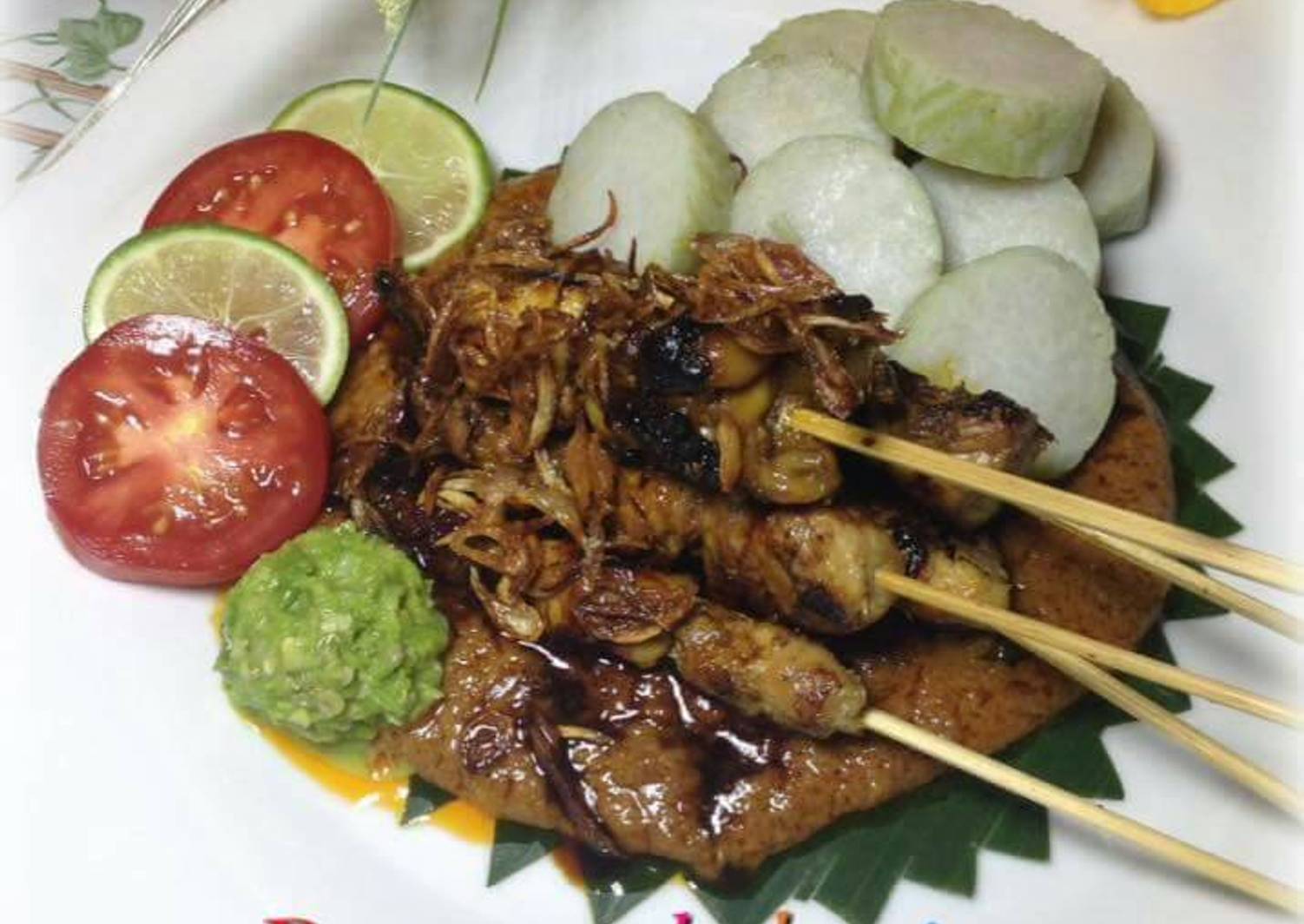 Resep Sate Ayam Bumbu Kacang Oleh Dapoer Mbak Retno Cookpad