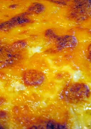 A picture of Scalloped potatoes.