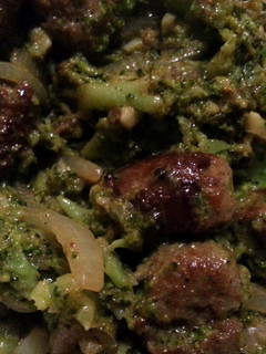 A picture of Sausage and Broccoli Bowl.