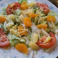 A picture of Mandarin salad.