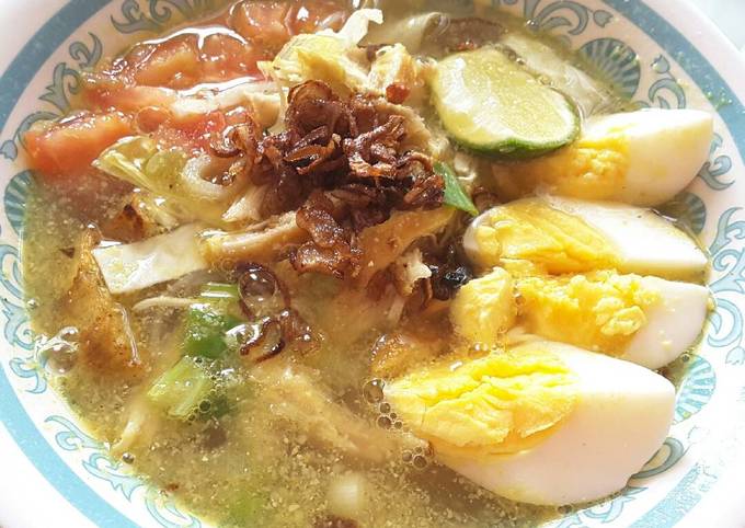 Resep Soto Ayam Kuah Bening Oleh Riska Erlinda - Cookpad