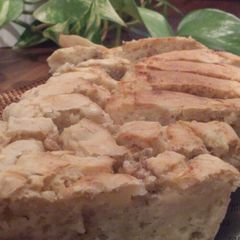 A picture of Easy Banana Pound Cake in 10 Minutes (good for infants too).