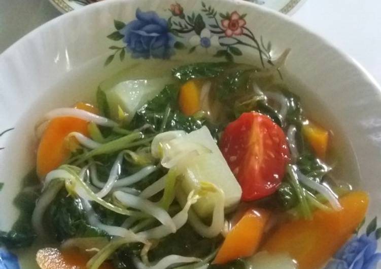 Sayur Bayam Ala Mama Mertua