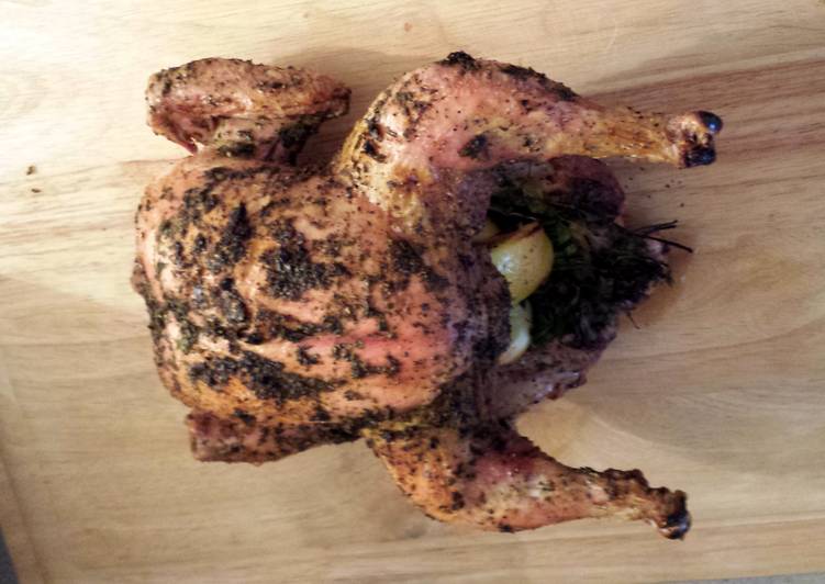 Recipe: Yummy Herb roasted chicken