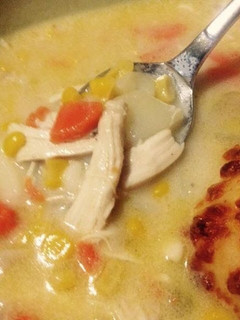 A picture of Chicken chowder.