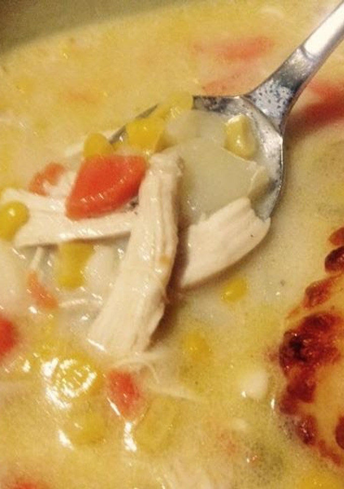 A picture of Chicken chowder.