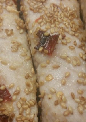A picture of Spicy Sesame Pork Ribs.