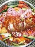 LG SPICY POACHED SNAPPER FISH