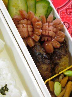 A picture of Sunflower Shaped Wiener Sausages.