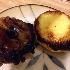 Pineapple Teriyaki Burger (650 Cal.) A picture of Pineapple Teriyaki Burger (650 Cal.).