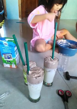 Foto resep Dalgona chocolatos