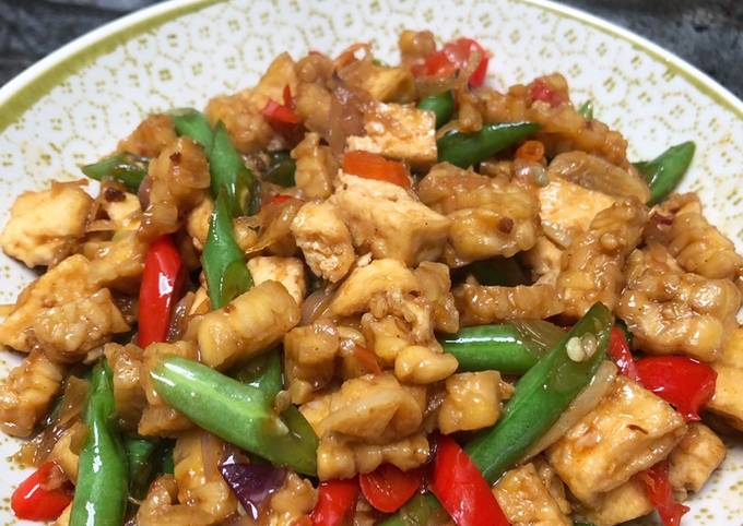 Cara Gampang Membuat Tumis Buncis Tempe Tahu yang Lezat Sekali