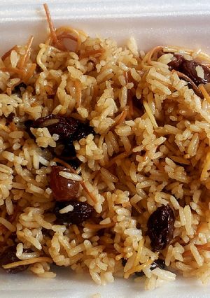 Una foto de Arroz árabe a mi estilo