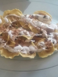 Una foto de Pasta rellena