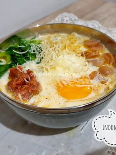Foto resep Indomie kuah susu