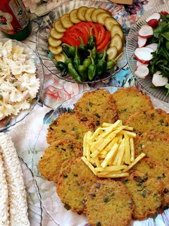 عکسی از دستور کوکو پیازچه