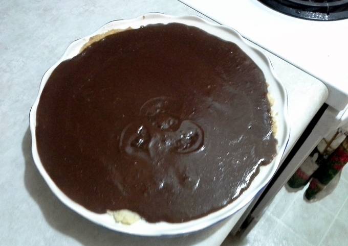 Recipe of Super Quick Homemade chocolate meringue pie