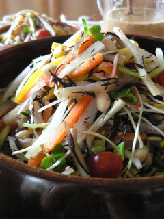 A picture of 15-Ingredient Julienned Salad.