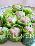 Cabbage Wrapped Shumai