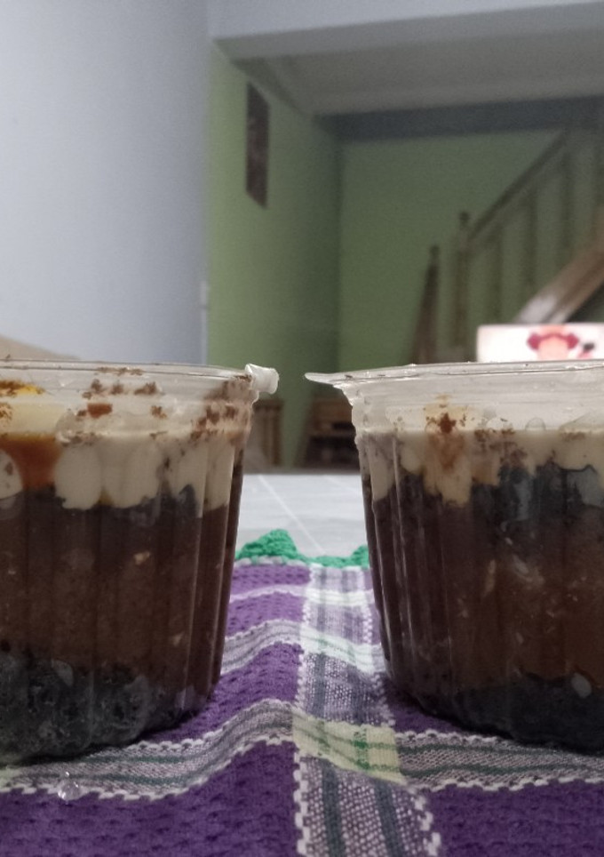 Una foto de Postres Oreo helados