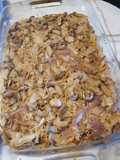 Arroz al horno con champiñones y cebollas