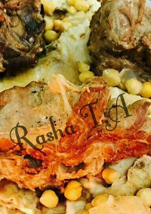 صورة لوصفة تشريب اللحم.. اكلة عراقية 🇮🇶