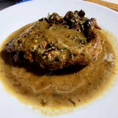 Chuleta de cerdo con salsa de cilantro cimarrón-レシピのメイン写真