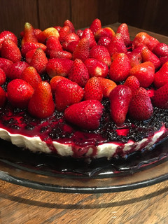 Una foto de Cheesecake de frutos rojos