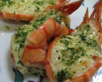 Easy Making Recipe Grilled Shrimp With Mayonnaise Made in an Oven Delicious Steady