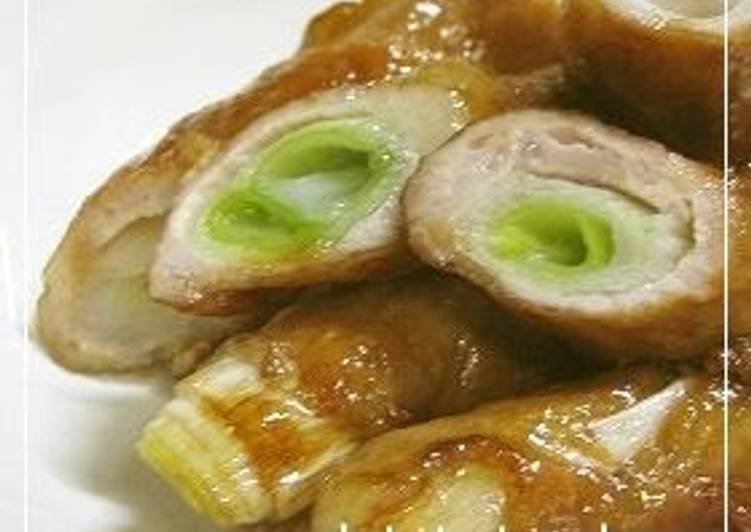 Recipe of Ultimate Sweet and Sour Pork Wraps with Japanese Leeks