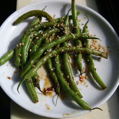Sesame Garlic Green Beans A picture of Sesame Garlic Green Beans.