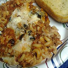 A picture of Simple easy pasta dish.