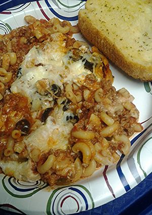 A picture of Simple easy pasta dish.