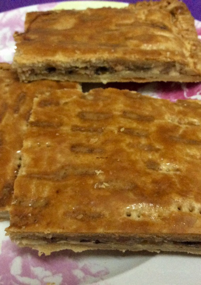Una foto de Empanada carbonara🥓🥛🍄