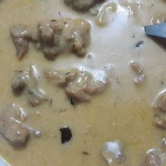 Kadhi pakora A picture of Kadhi pakora.