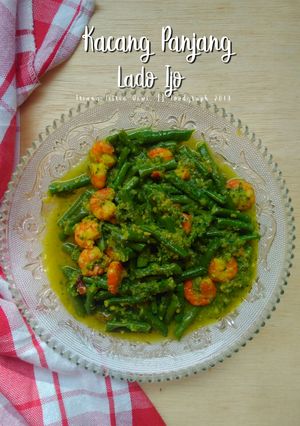 Foto resep Kacang Panjang Lado Ijo